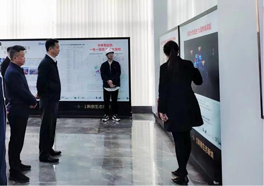 南昌市委常委、副市長肖云一行調(diào)研城投科創(chuàng)生態(tài)新城項(xiàng)目